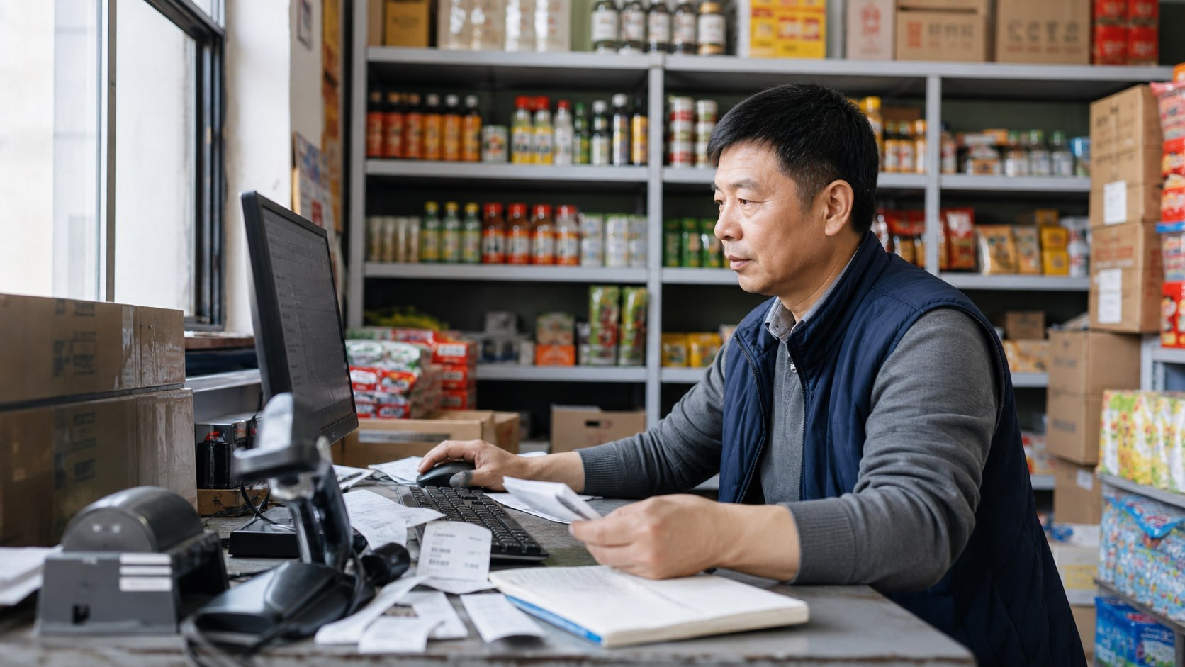 小微商户使用进销存系统管理门店
